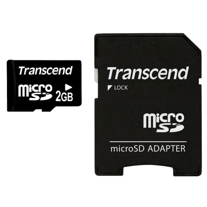 Памет Transcend 2GB microSD (with adapter)