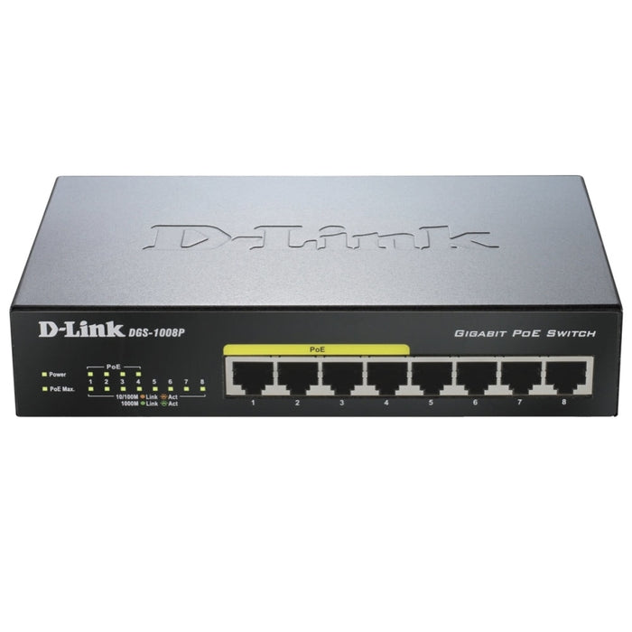 Комутатор D - Link 8 - port 10/100/1000 Desktop
