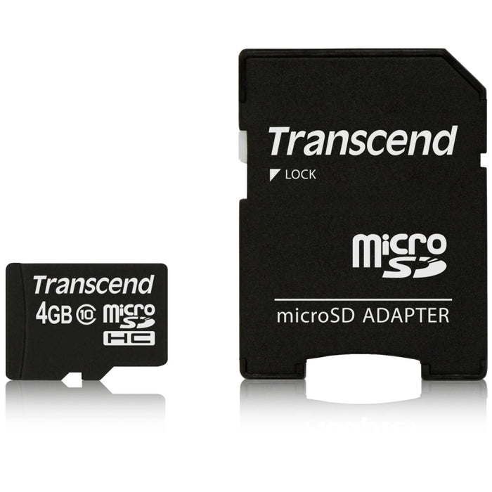 Памет Transcend 4GB microSDHC CARD (Class10)