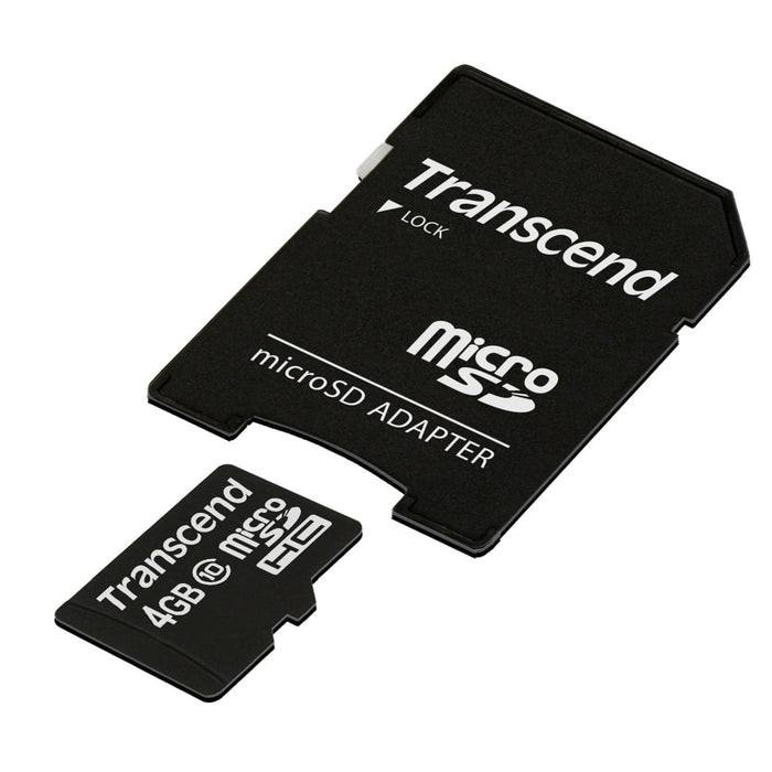 Памет Transcend 4GB microSDHC CARD (Class10)