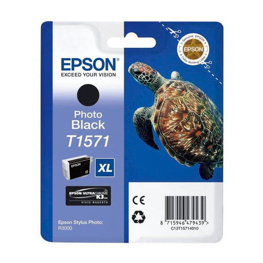 Консуматив Epson T1571 Photo Black for Stylus R3000