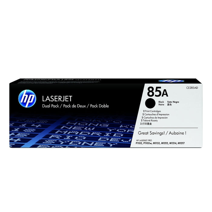 Консуматив HP 85A Black Dual Pack LaserJet Toner Cartridges