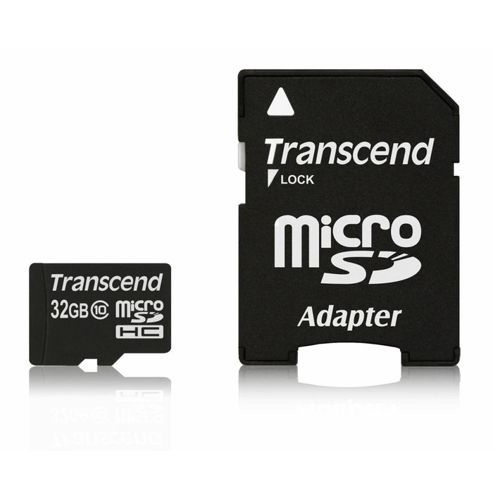 Памет Transcend 32GB microSDHC (with adapter Class 10)