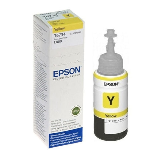 Консуматив Epson T6734 Yellow ink bottle 70ml