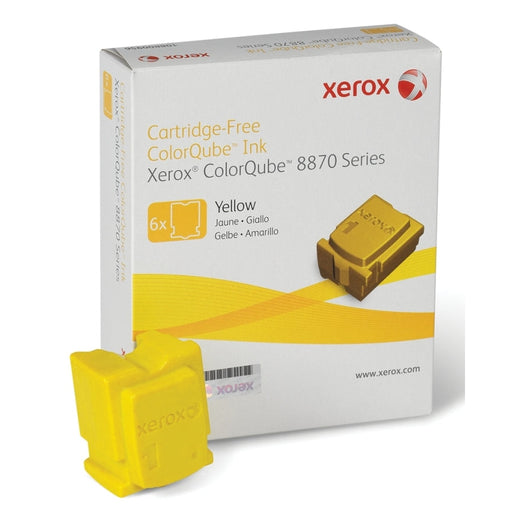 Консуматив Xerox ColorQube 8870 Genuine Solid - Ink Yellow