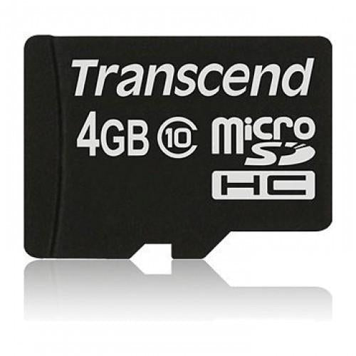 Памет Transcend 4GB micro SDHC (No Box & Adapter Class 10)