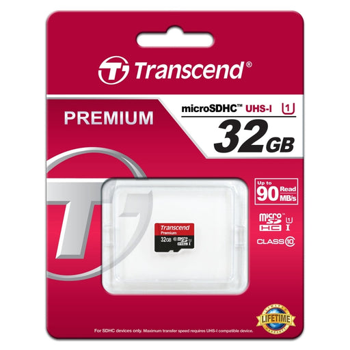Памет Transcend 32GB micro SDHC UHS - I Premium (No