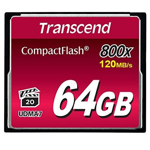 Памет Transcend 64GB CF Card (800x)