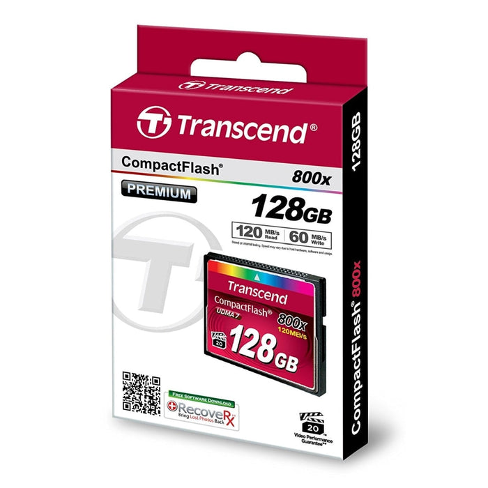 Памет Transcend 128GB CF Card (800x)