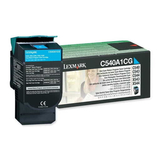 Консуматив Lexmark C54x X54x Cyan Return