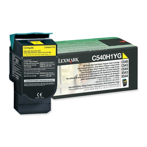 Консуматив Lexmark C54x X54x Yellow High Yield