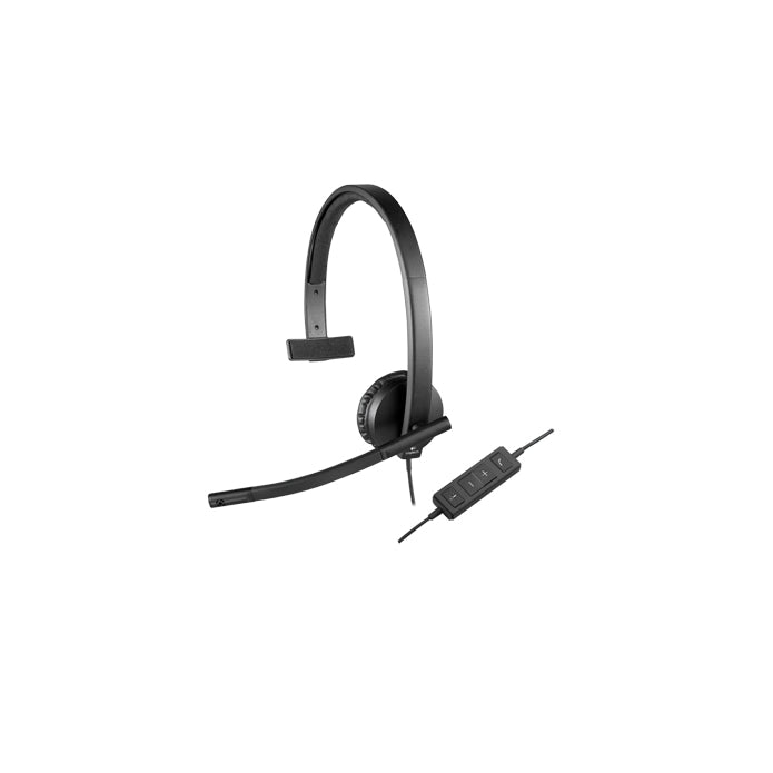 Слушалки Logitech USB Headset H570e Mono In - line