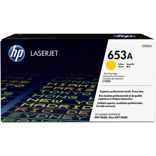 Консуматив HP 653A Yellow Original LaserJet Toner Cartridge