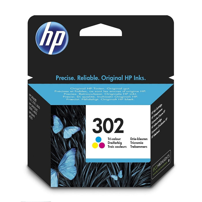 Консуматив HP 302 Tri - color Original Ink Cartridge