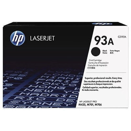 Консуматив HP 93A Black Original LaserJet Toner Cartridge