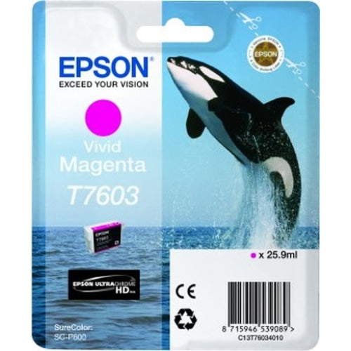 Консуматив Epson T7603 Vivid Magenta