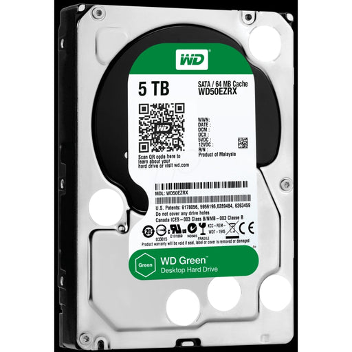 Твърд диск Western Digital Green 5TB IntelliPower