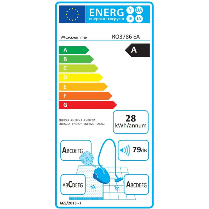 Прахосмукачка Rowenta RO3786EA Compact Power