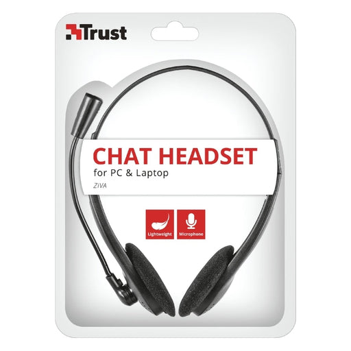 Слушалки TRUST Ziva Chat headset