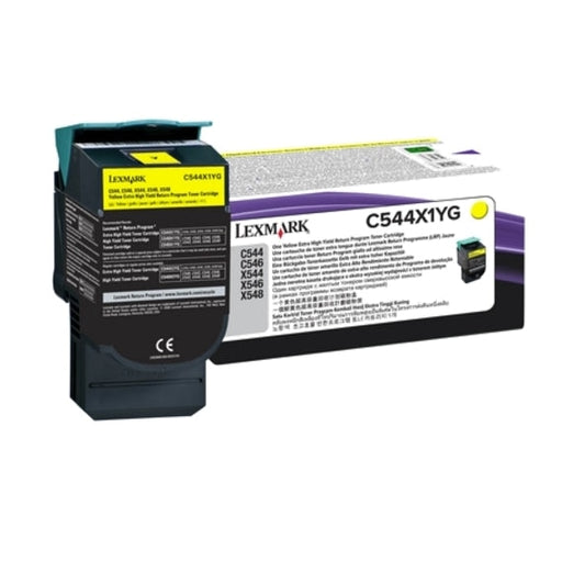 Консуматив Lexmark C544 X544 Yellow Extra High