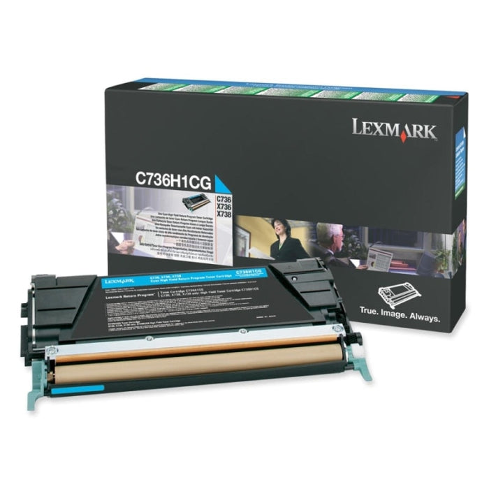 Консуматив Lexmark C736 X736 X738 Cyan High Yield
