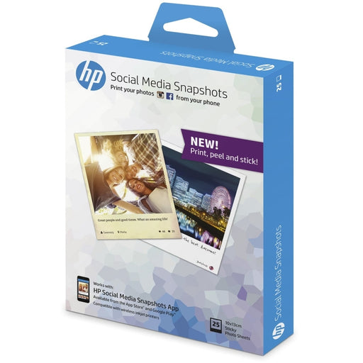 Хартия HP Social Media Snapshots 25 sheets 10x13cm