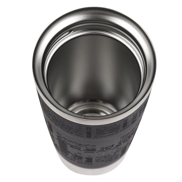 Термочаша Tefal K3081214 TRAVEL MUG GR 0.5L black slv TEF