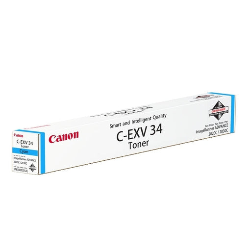 Консуматив Canon Toner C - EXV 34 Cyan