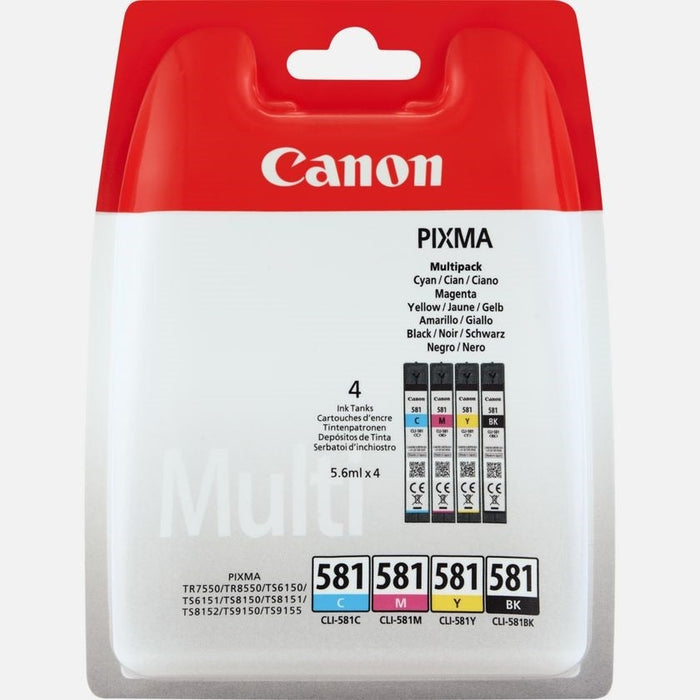 Консуматив Canon CLI - 581 C/M/Y/BK Multi Pack