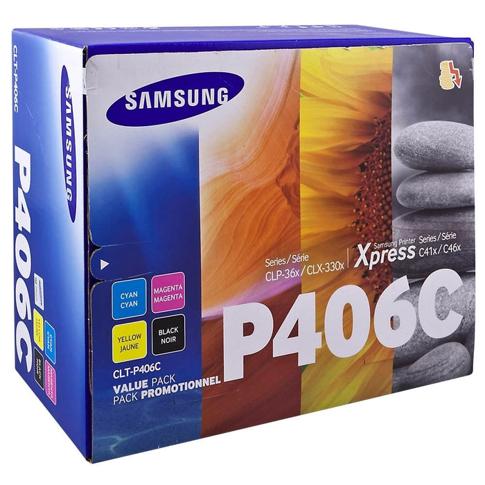 Консуматив Samsung CLT - P406C 4 - pk CYMK Toner Crtg