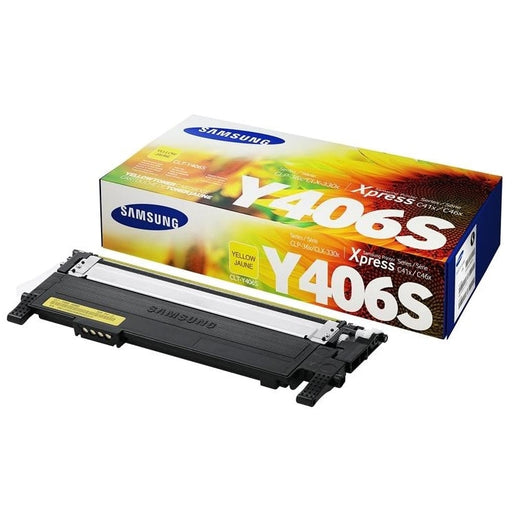 Консуматив Samsung CLT - Y406S Yellow Toner Cartridge