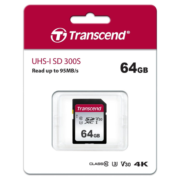 Памет Transcend 64GB SD Card UHS - I U1