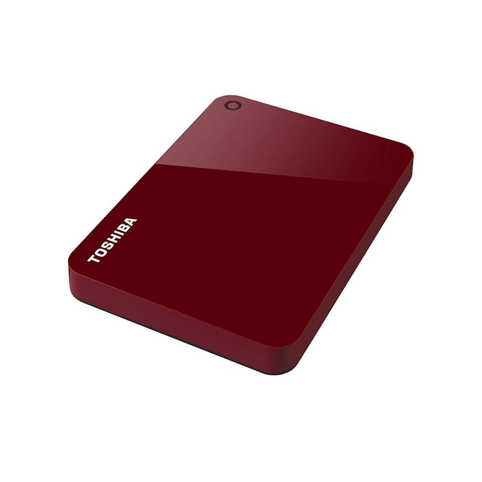 Твърд диск Toshiba ext. drive 2.5’ Canvio Advance 1TB red