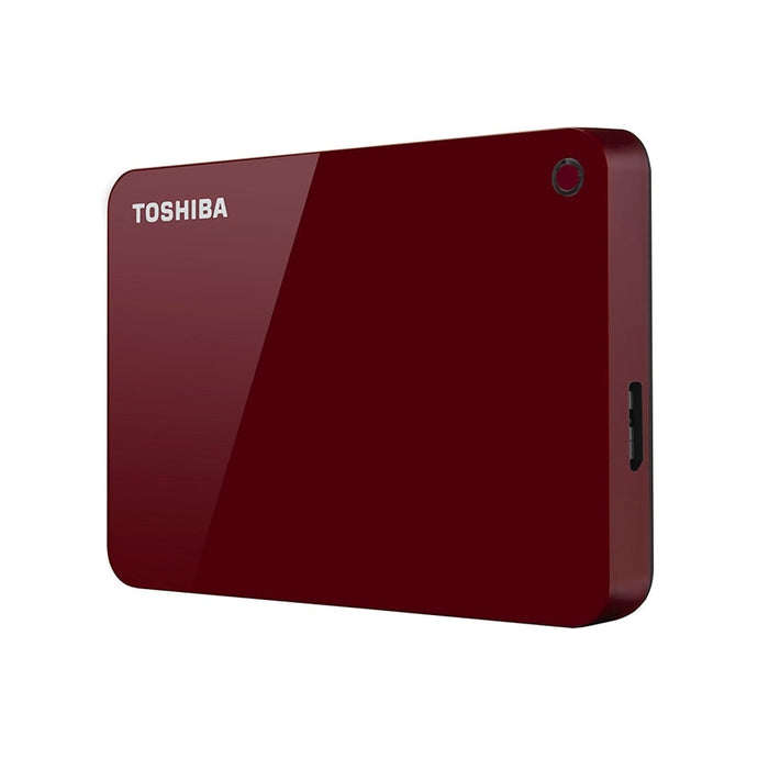 Твърд диск Toshiba ext. drive 2.5’ Canvio Advance 1TB red