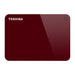 Твърд диск Toshiba ext. drive 2.5’ Canvio Advance 2TB red