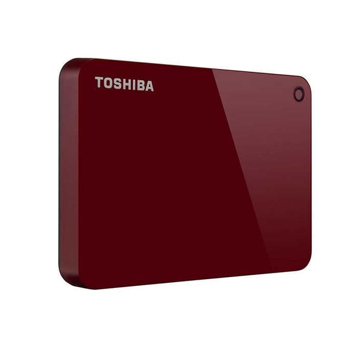 Твърд диск Toshiba ext. drive 2.5’ Canvio Advance 2TB red