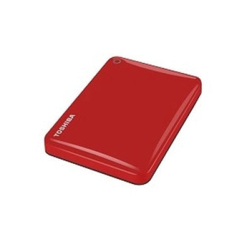 Твърд диск Toshiba ext. drive 2.5’ Canvio Alu 500GB Red