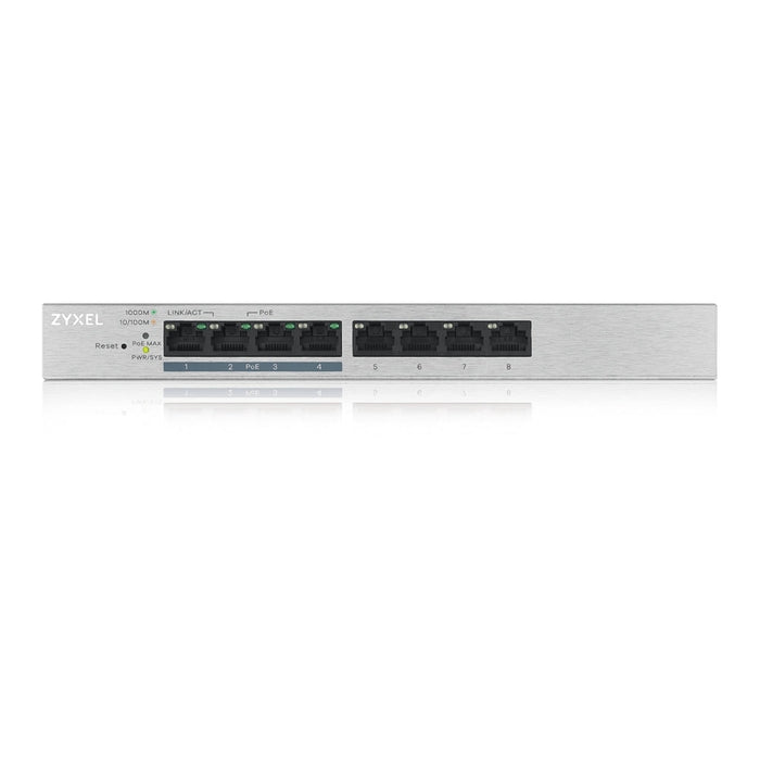 Комутатор ZyXEL GS1200 - 8HPv2 8 Port Gigabit PoE