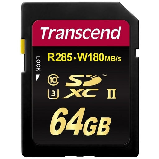 Памет Transcend 64GB SDXC Class3 UHS - II Card