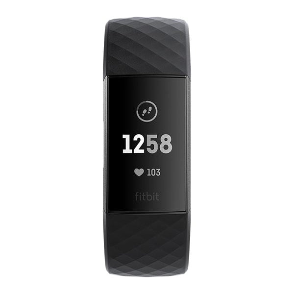Фитнес гривна Fitbit Charge 3 Graphite Black