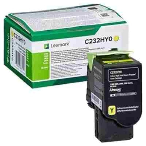 Консуматив Lexmark C232HY0 Yellow High Yield