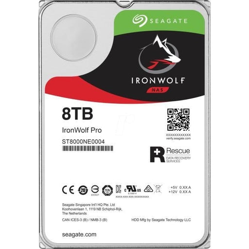 Твърд диск Seagate IronWolf Pro 8TB SATAIII/600