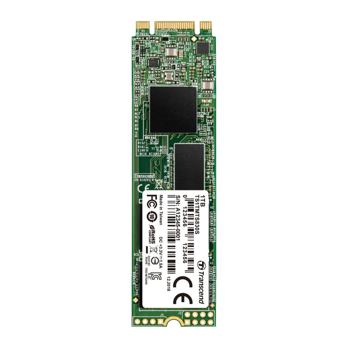 Твърд диск Transcend 1TB M.2 2280 SSD SATA3 B + M Key TLC