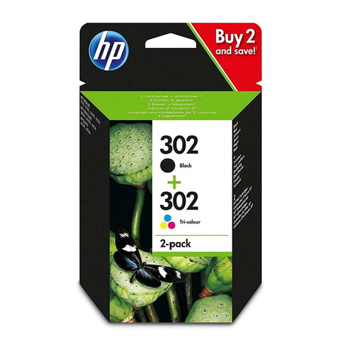 Консуматив HP 302 2 - pack Black/Tri - color