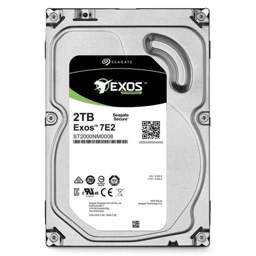 Твърд диск Seagate Exos 2TB 3.5 - Inch SATA 6Gb/s