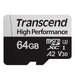 Памет Transcend 64GB microSD with adapter UHS - I U3 A2