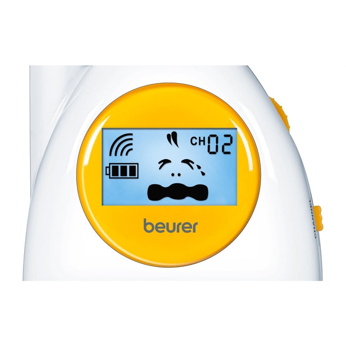 Бебефон, Beurer BY 84 Baby monitor, ECO + mode, baby emotions on display, LCD display, 1 way comunication, 2 channels