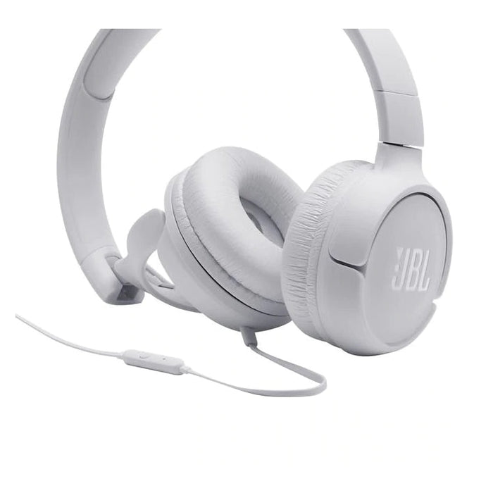 Слушалки JBL T500 WHT HEADPHONES