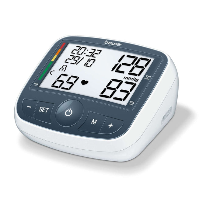 Апарат за кръвно налягане, Beurer BM 40 Upper arm blood monitor; risk indicator; arrhythmia detection; XL display medical device