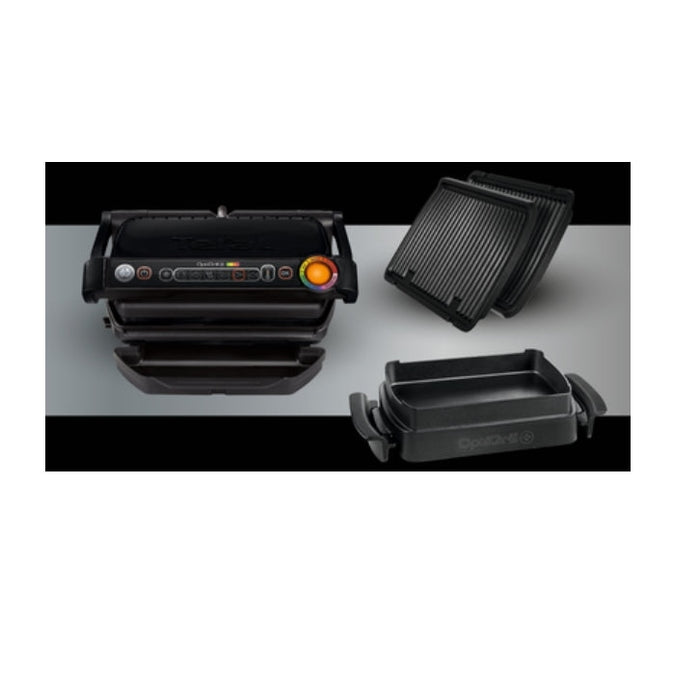 Барбекю Tefal GC714834 Optigrill + Black Snacking